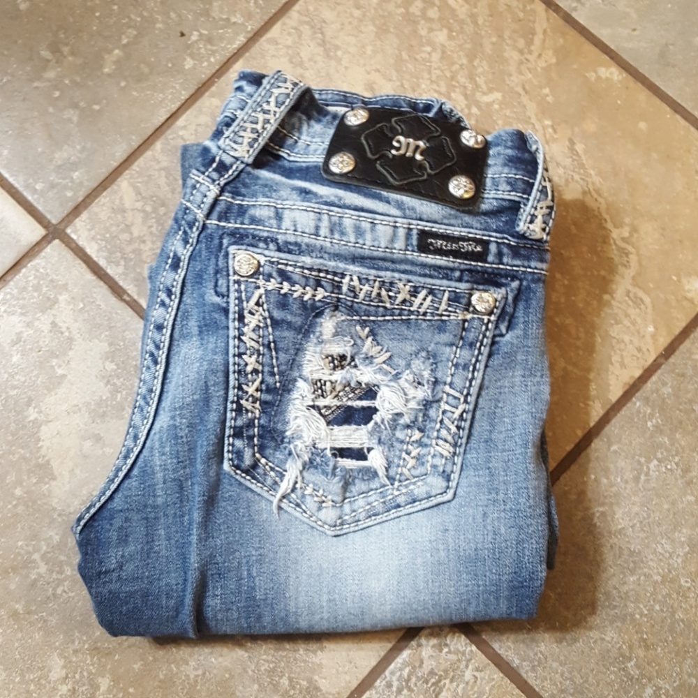 Miss me jeans light wash boot cut